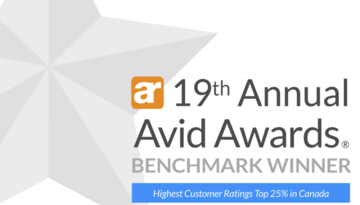Avid Benchmark Winner logo