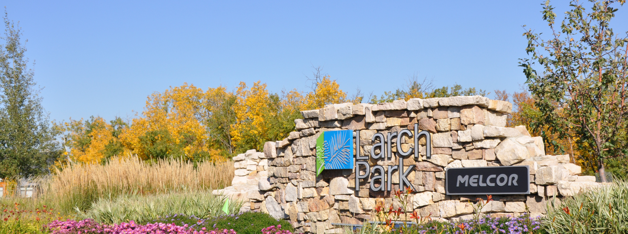 Larch Park in southwest Edmonton